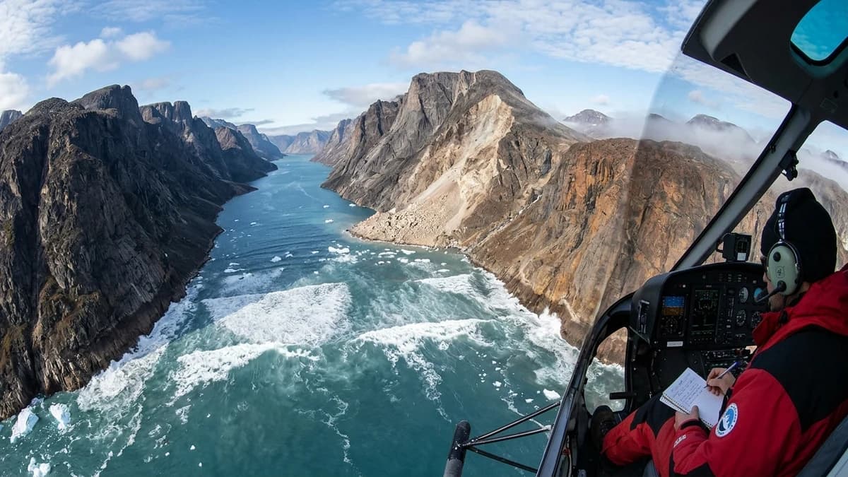 Megatsunami de 200 Metros en Groenlandia Hizo Vibrar la Tierra Durante 9 Días: Estudio en Science Descifra Enigma Global