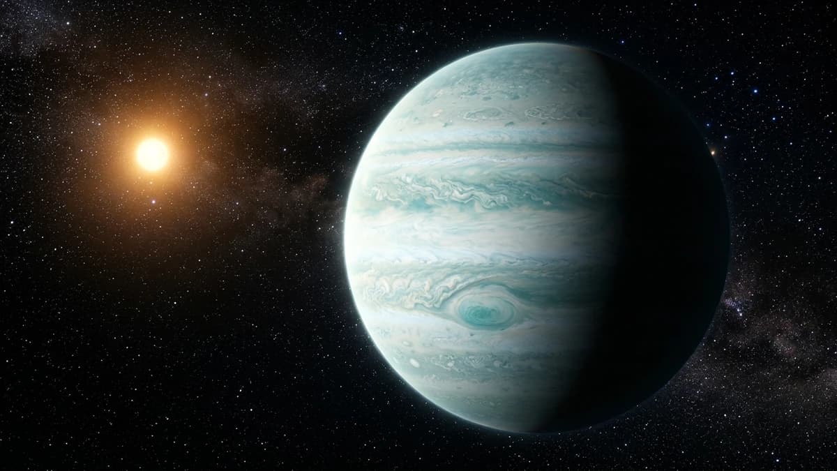 Telescópio James Webb Fotografa Diretamente o Exoplaneta Gelado 14 Herculis c
