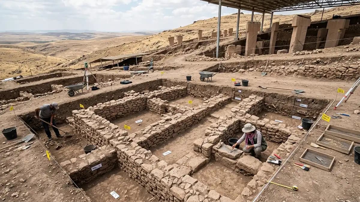Discovery of Domestic Dwellings at Göbekli Tepe