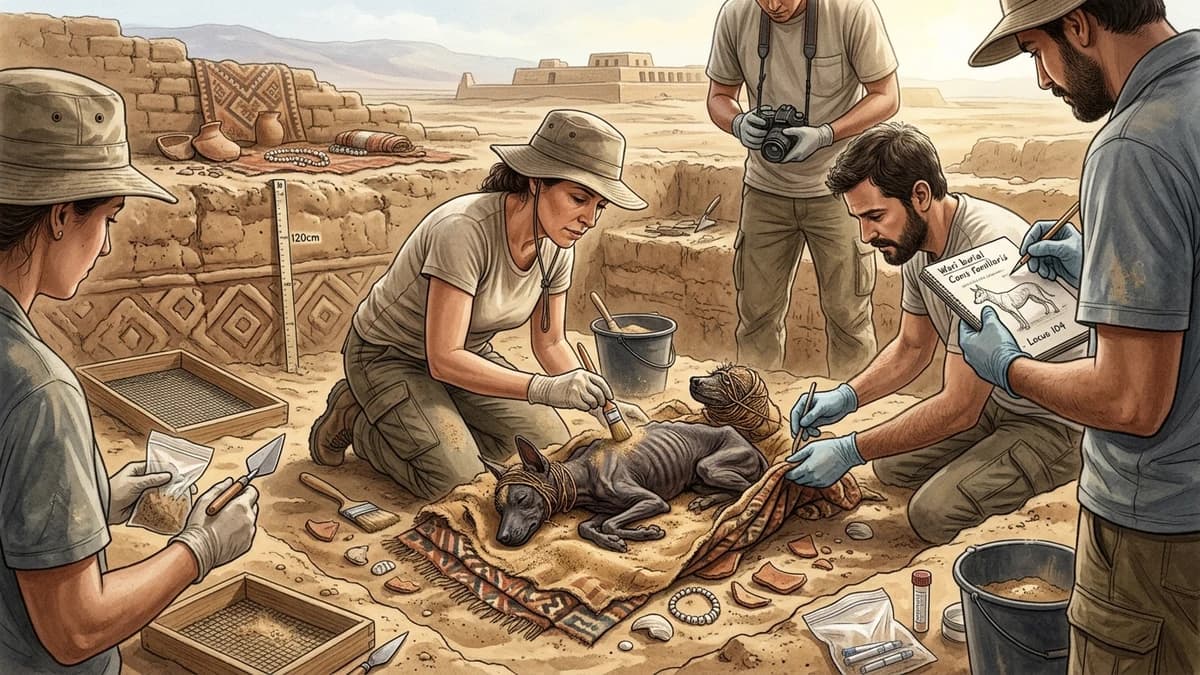 1,200-Year-Old Mummified Hairless Dog Found in Peru