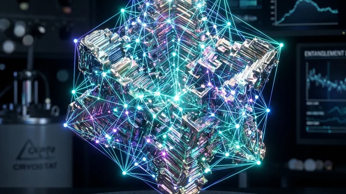 The Mystery of Macroscopic Quantum Entanglement: The Strange Crystal Revolution 🌌✨