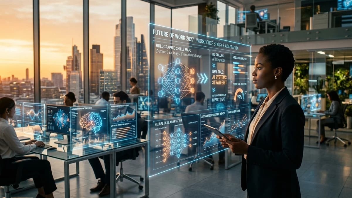 The Career Shock (2027–2032): Endangered Professions and the Collapse of Entry-Level Jobs with AI