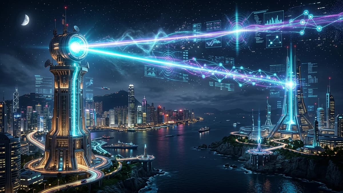 The Quantum Lighthouse: Physicists Activate World's First Free-Space Laser Quantum Network