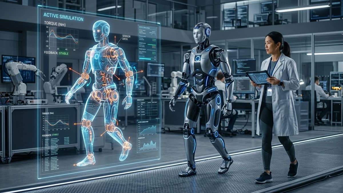 The Era of Physical AI and Humanoid Robots in Digital Twins: Daily Life Today and in 2036