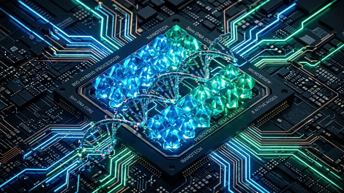 Penn State Engineers Bio-Hybrid DNA-Perovskite Memory Consuming 100x Less Energy