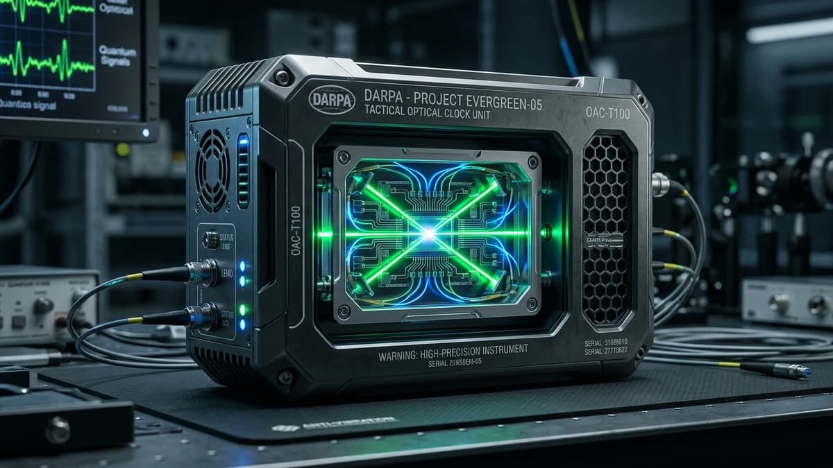 DARPA Funds Next-Generation Optical Atomic Clocks with IonQ