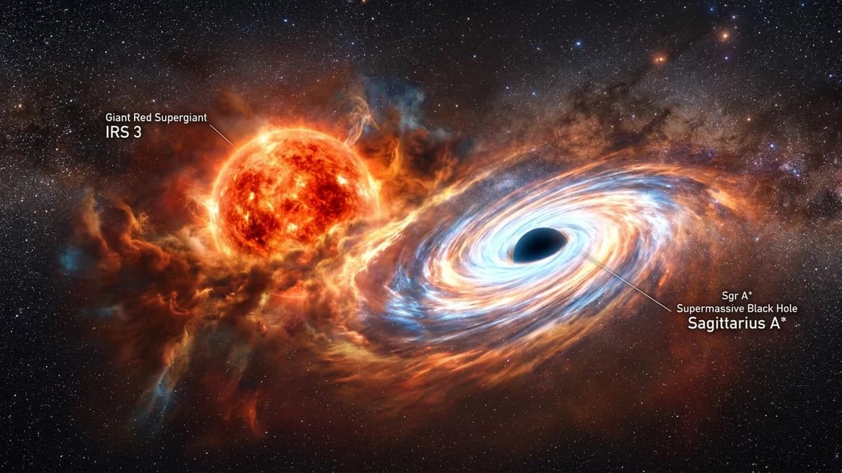 Astronomers Detect Water Near the Milky Way's Supermassive Black Hole