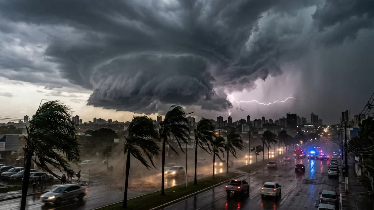 Storm Alert: Cold Front Advances and Triggers Extreme Thermal Shock in MS