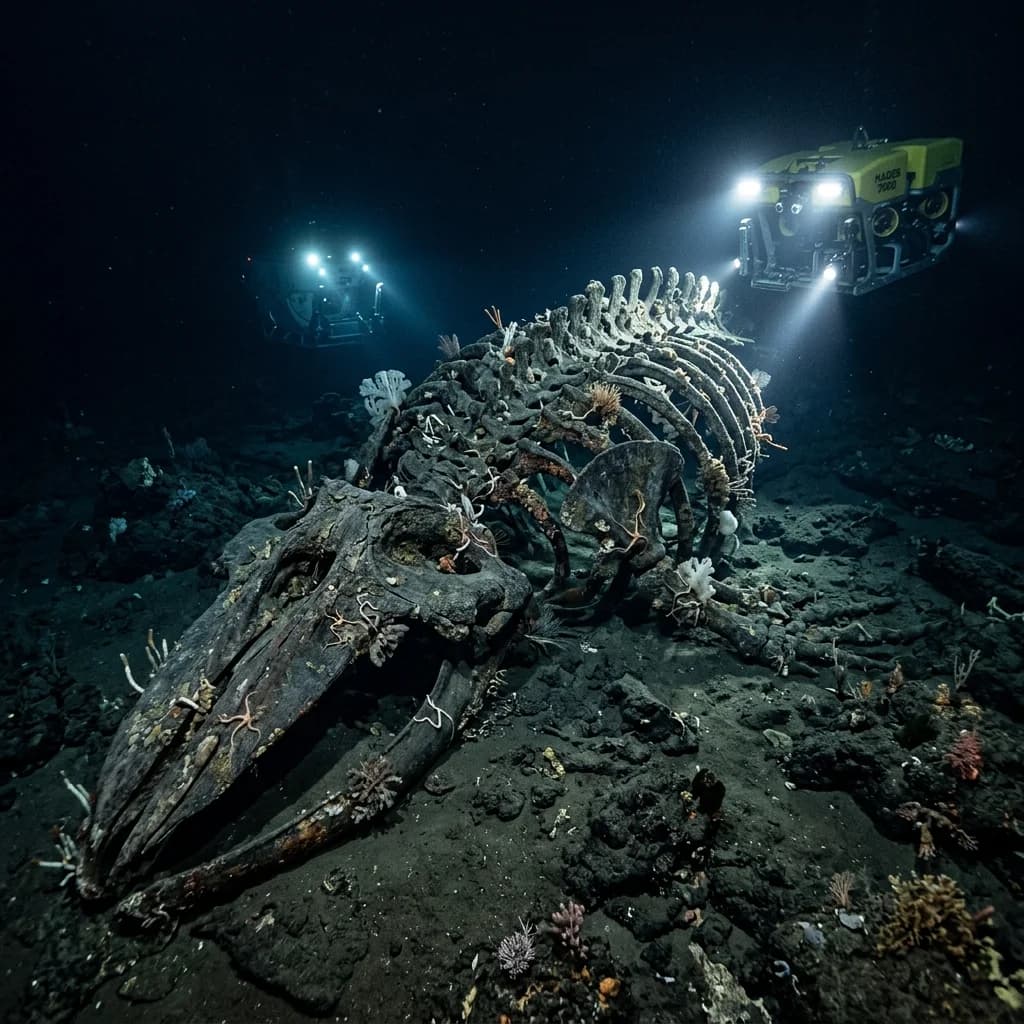 El Cementerio de Ballenas en la Fosa de Diamantina