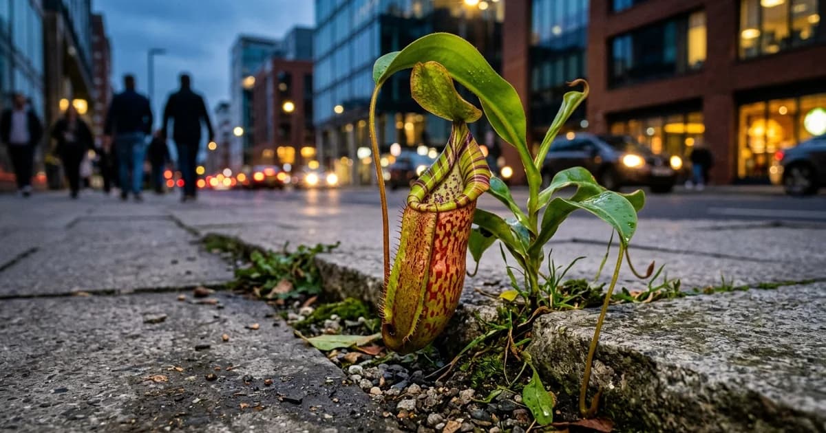 Surprising Revelation: Scientists Discover New Carnivorous Plant Species Dominating Urban Environments