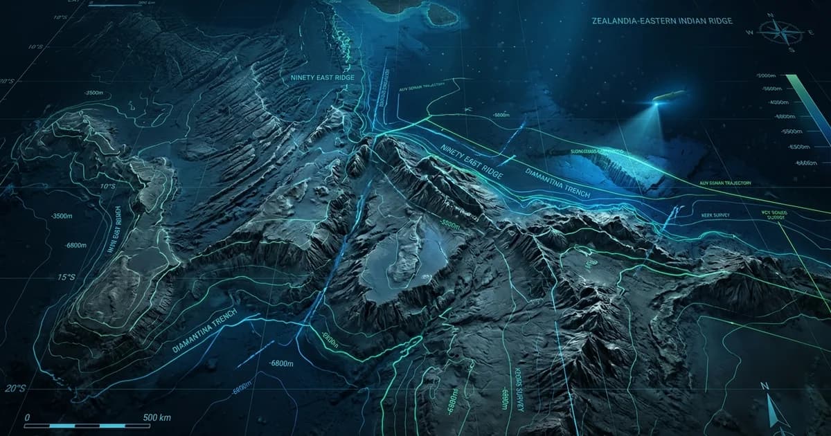 Scientists Reveal Discovery of a New Submerged Continent in the Indian Ocean