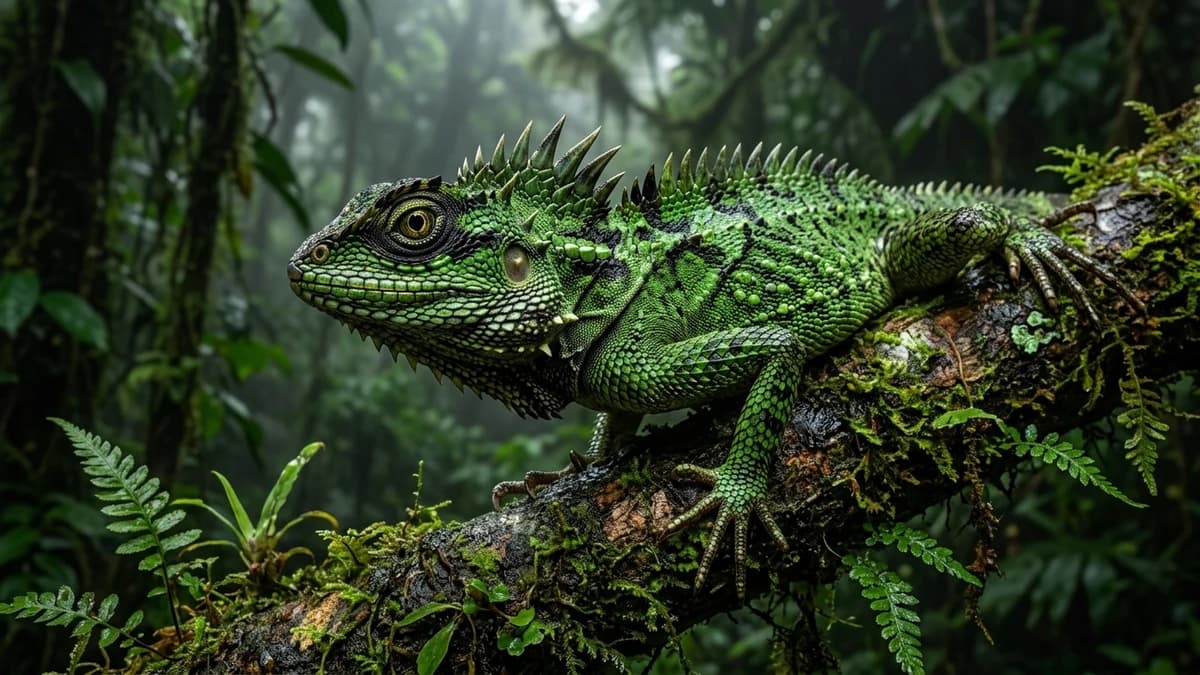 Scientists Discover New Species of 'Horned Dragon' Isolated in Tropical Mountain Rainforests