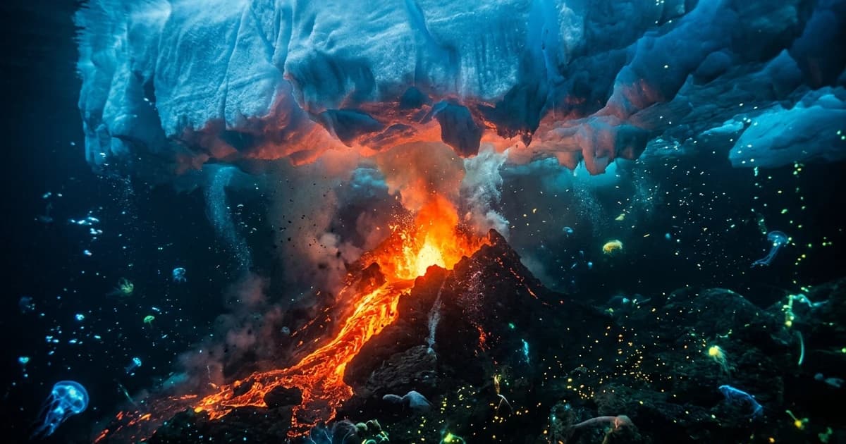 Giant of Fire under the Ice: Active Subglacial Volcano Discovered in Antarctica