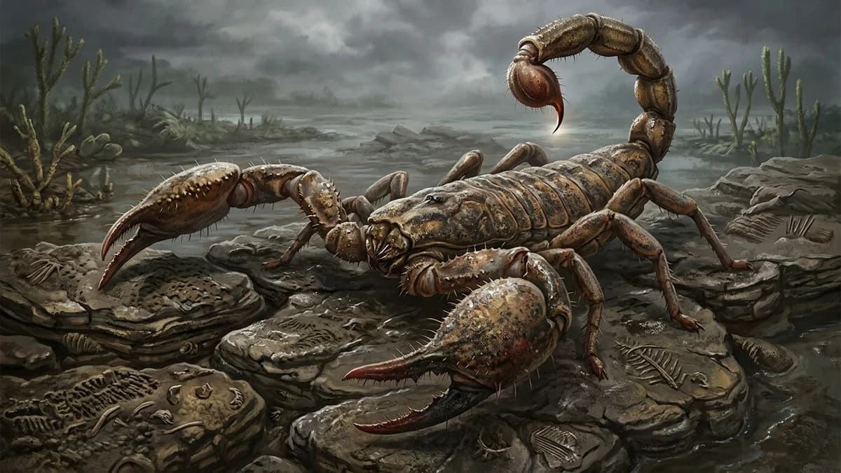 Prehistoric Giant Scorpion Praearcturus gigas: A Monumental Discovery