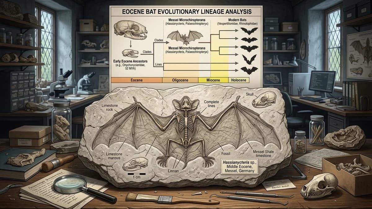 Nature Study Reveals Bats Originated in Europe 65 Million Years Ago