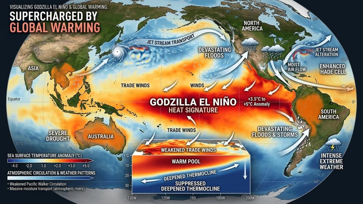 The 2026 Godzilla El Niño: Science Study Warns of Unprecedented Climate Shock