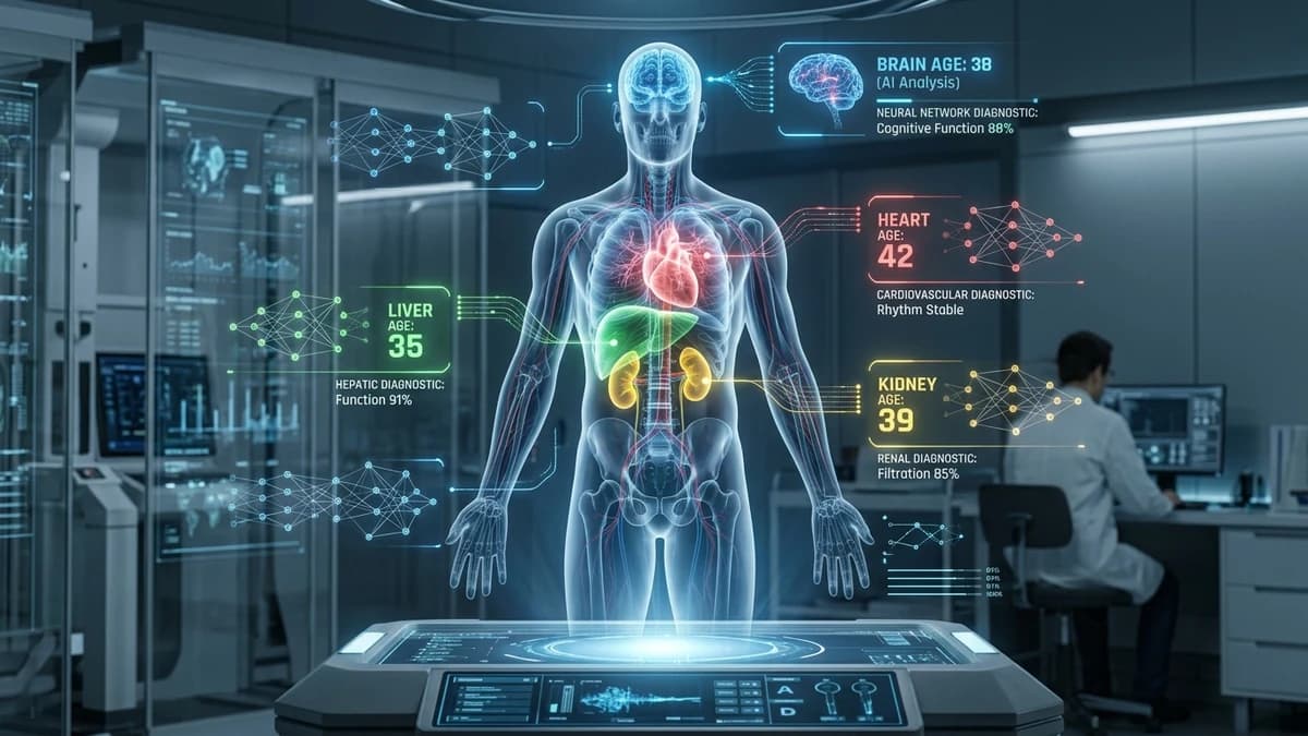 AI Maps Biological Clocks of Human Organs, Exposing Uneven Body Aging