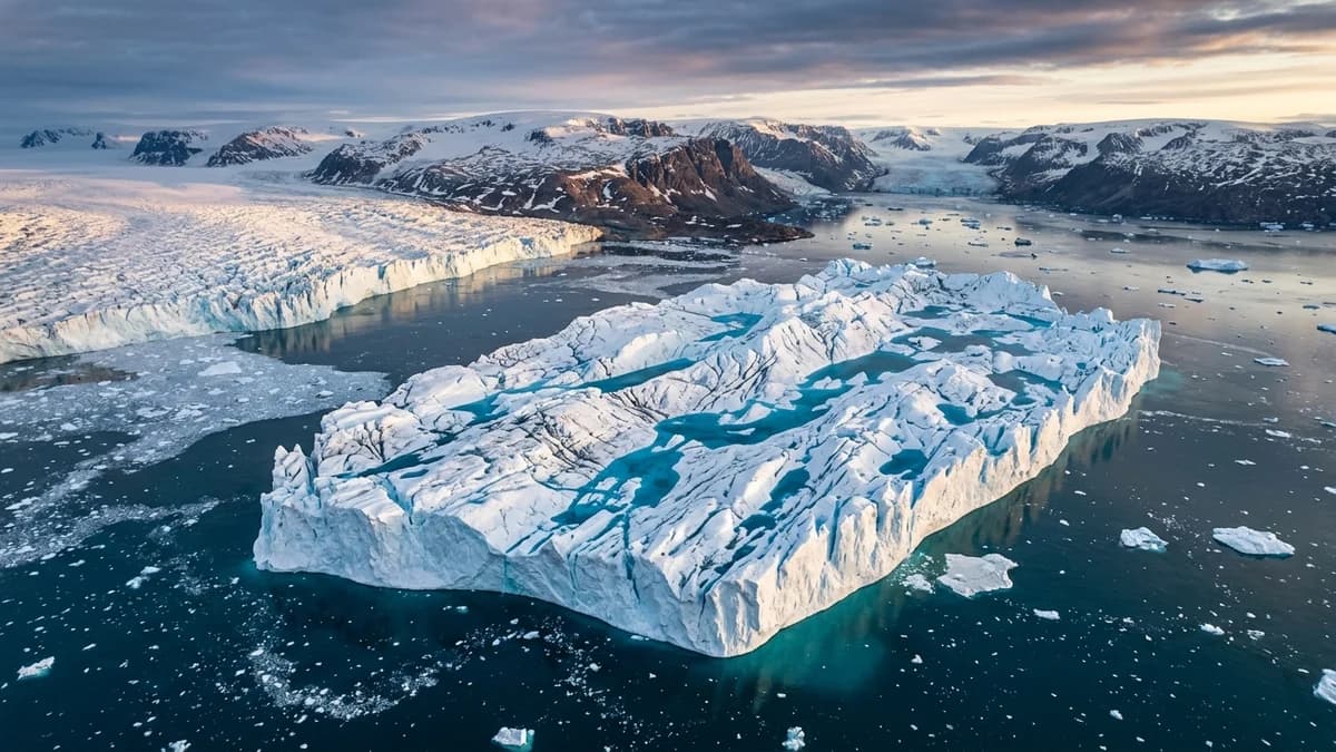 Manhattan-Sized Giant Ice Island Breaks Free from Greenland, Alarming Scientists