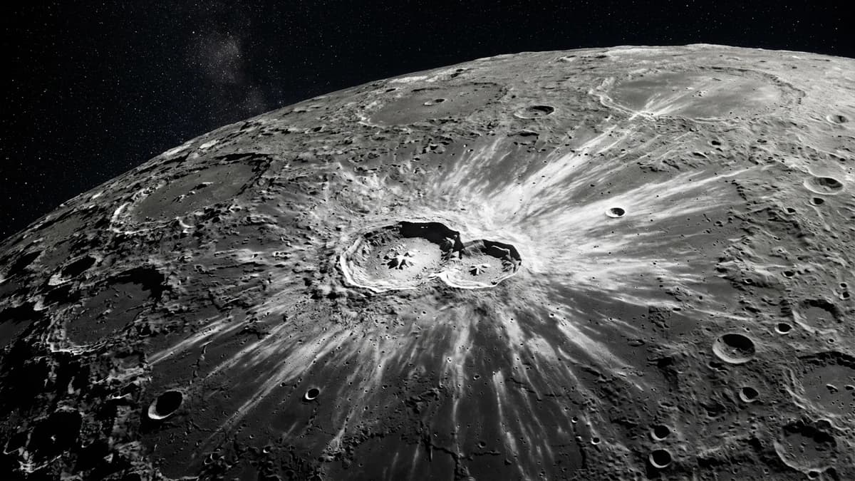 Rocket Impact Creates New 18-Meter Double Crater on Moon, Exposing Mantle