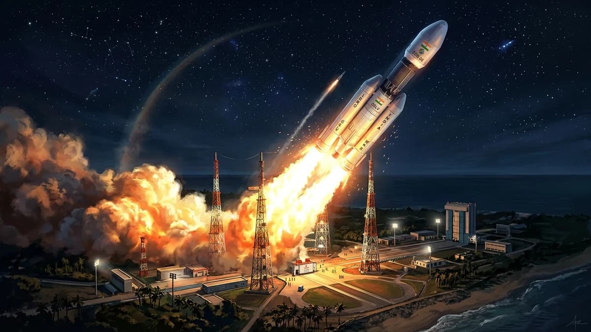 ISRO Successfully Launches EOS-05 Satellite into Geosynchronous Orbit