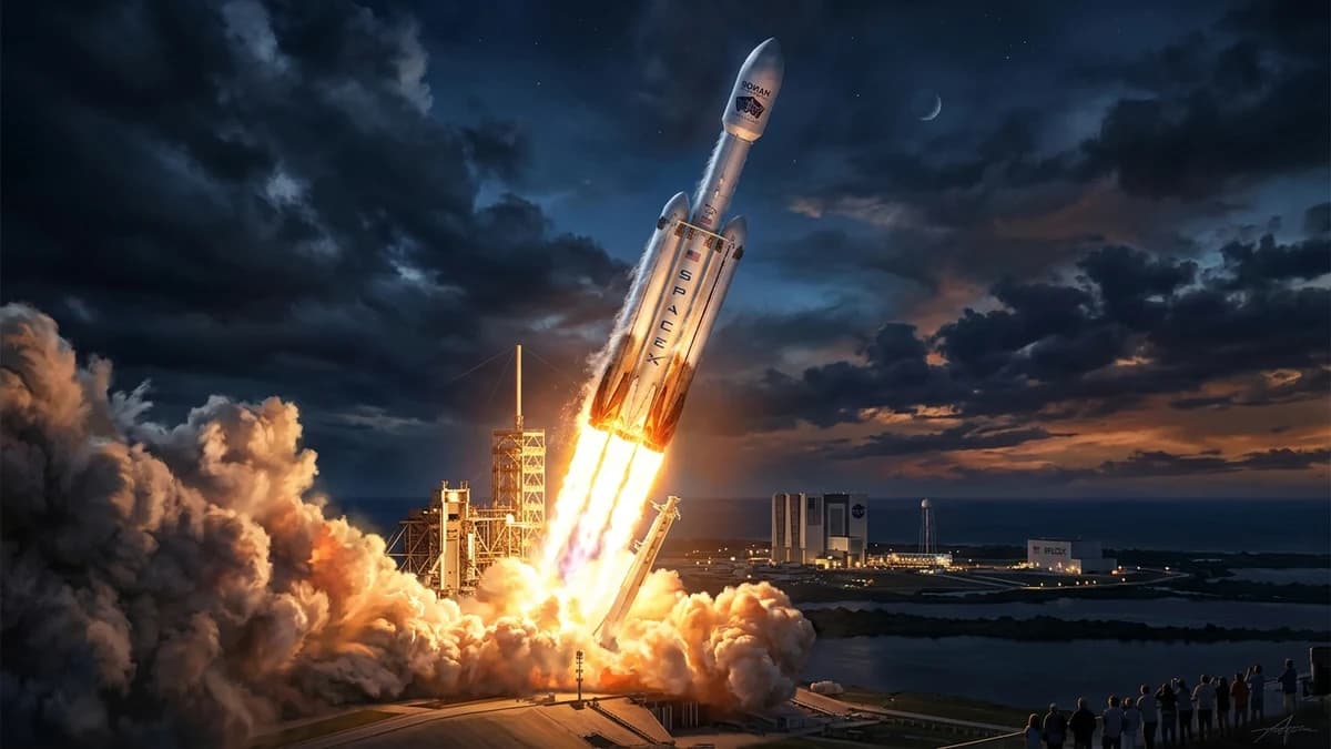 The Historic Launch of the Nancy Grace Roman Space Telescope by SpaceX