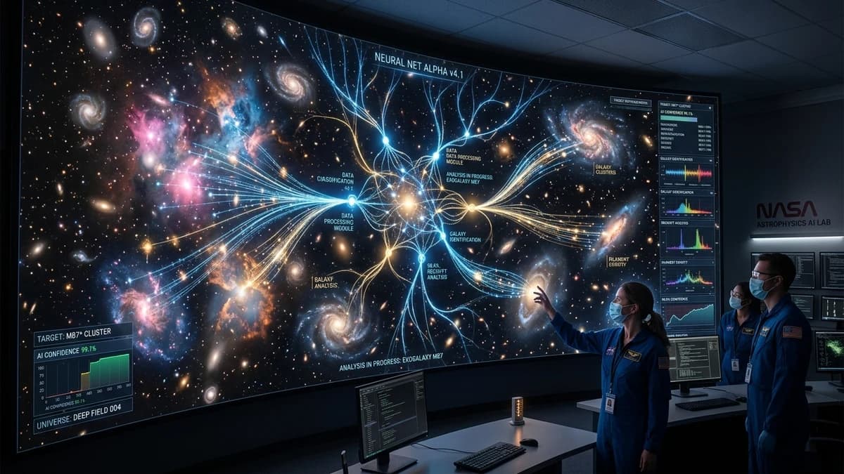 NASA Uses AI to Mine 150 Petabytes of Cosmic Archives: Space Exploration Today and in 2036