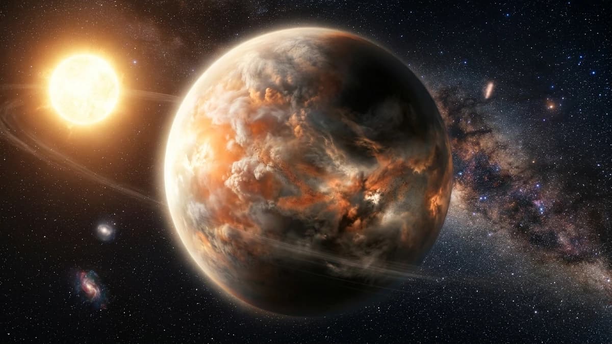 James Webb Telescope Reveals Sand Clouds and Water Vapor on Exoplanet WASP-107b