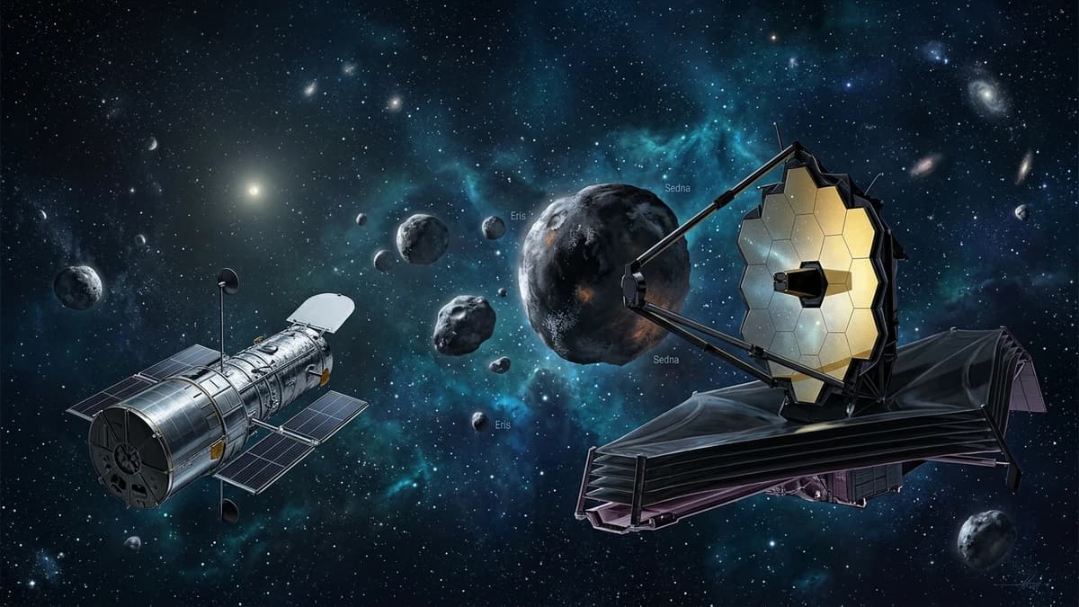 James Webb and Hubble Telescopes Discover 27 New Icy Objects at the Edges of the Solar System