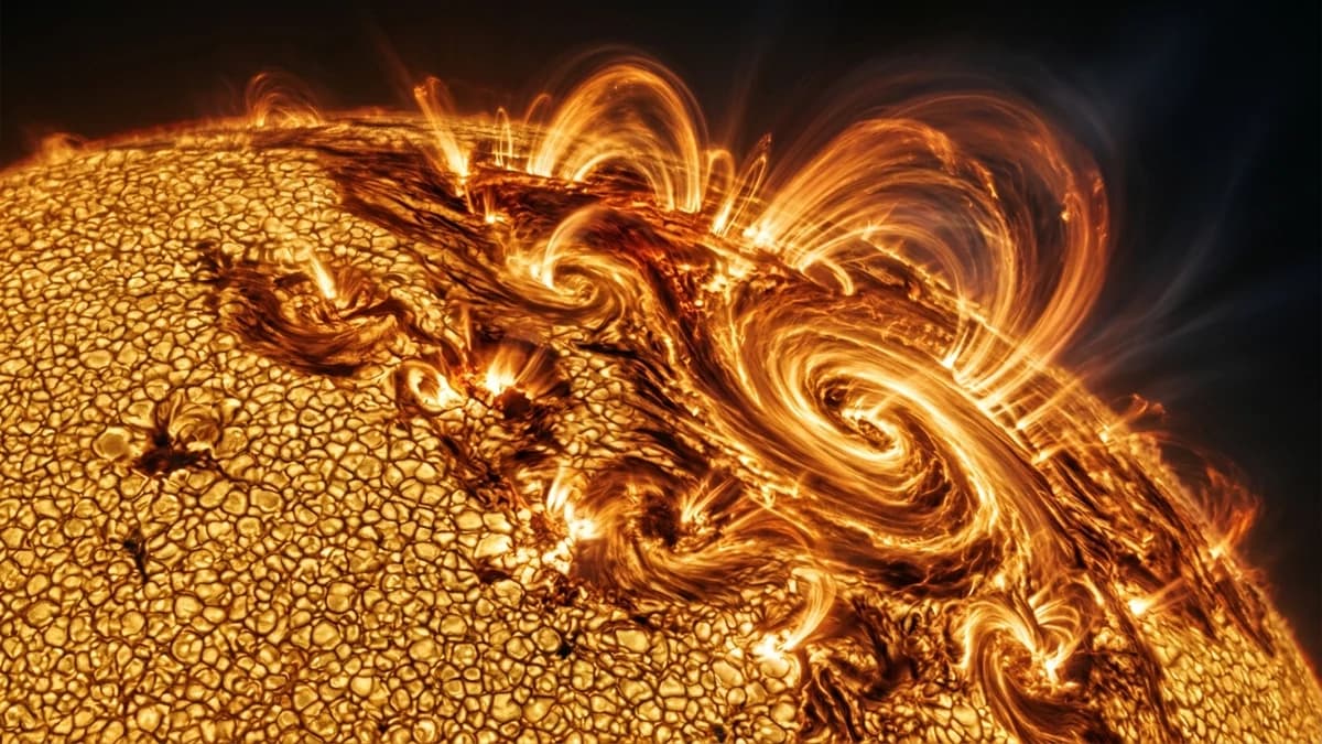 Inouye Solar Telescope Uncovers Hidden Plasma Vortices on the Sun, Solving Corona Mystery