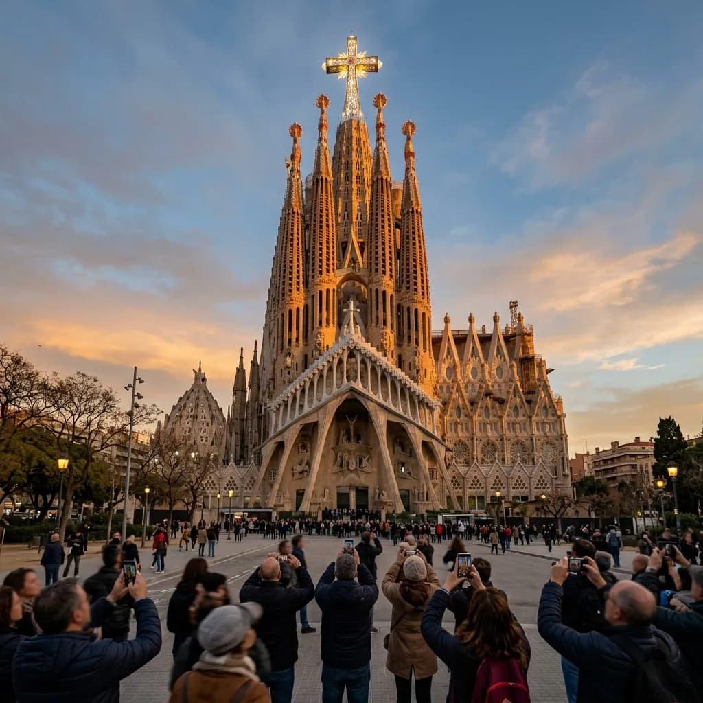 A Sagrada Família Abençoada: A Consagração da Torre de Jesus no Centenário de Gaudí