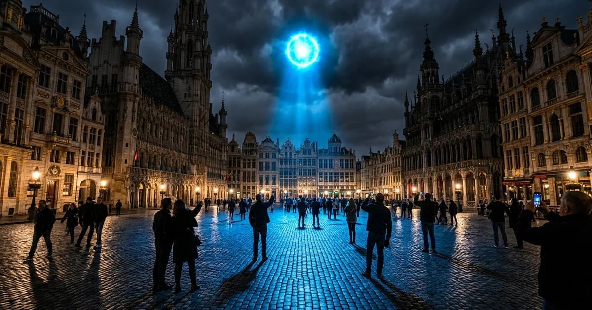 The Strange Blue Light: A Mystery Illuminating Europe and Awakening Unexplained Theories