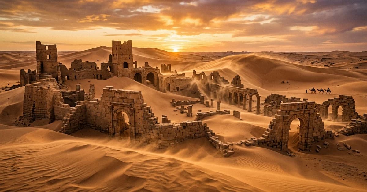 The Enigma of the Disappearance of an Entire City in the Desert: Secrets Revealed