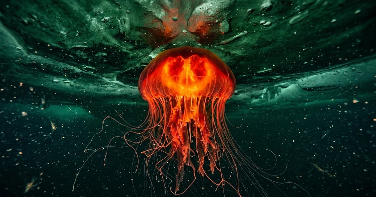 The Discovery of the Giant Dragon's Eye Jellyfish in the Arctic Ocean