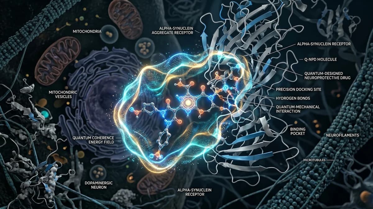 First Quantum Biology-Designed Drug Enters Clinical Trials for Parkinson's