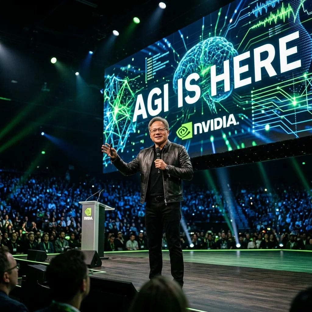 Jensen Huang Declara Que la AGI Ya Llegó: El Anuncio Que Dividió al Mundo