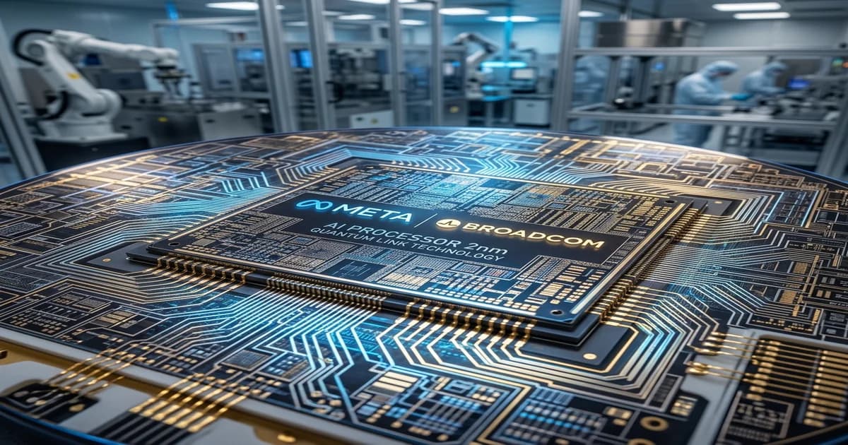 Meta y Broadcom: Chips IA de 2nm Hasta 2029