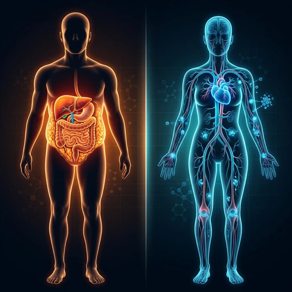⚕️ Obesidad: Hombres vs Mujeres