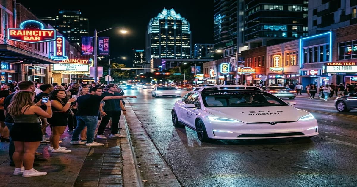 Tesla Robotaxi Sin Conductor Ya Tiene 12 Coches