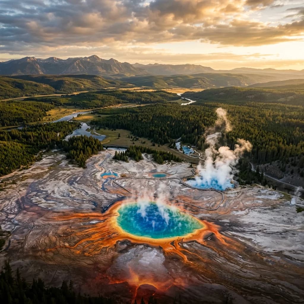 🌋 Yellowstone: Magma Difuso