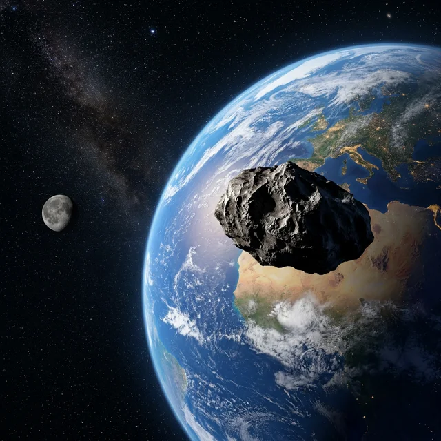 Asteroide 2026 EG1: Rocha do Tamanho de um Ônibus Passa Mais Perto que a Lua