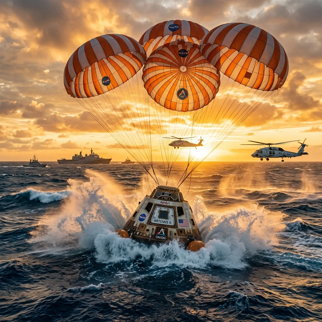 Artemis II Ameriza Tras Volar a la Luna