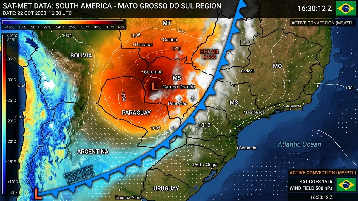 Choque Térmico das Massas de Ar