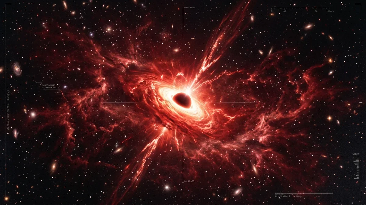 James Webb Descubre "Estrellas de Agujero Negro" en el Universo Primitivo