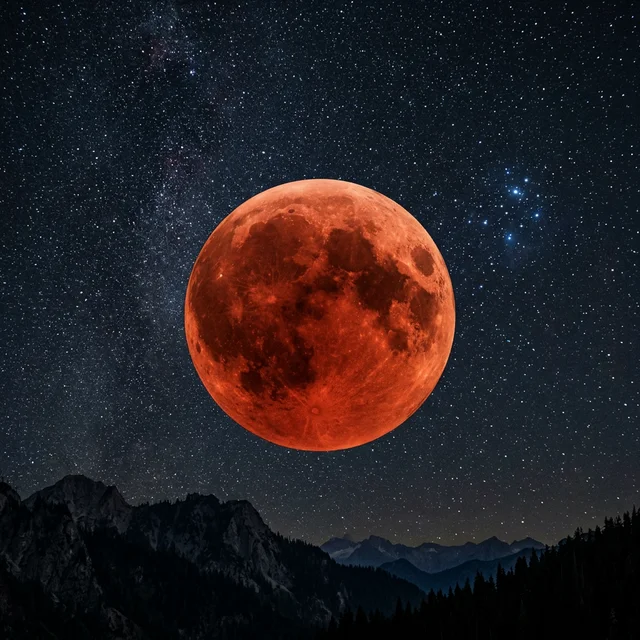 🌑 Eclipse Luna de Sangre