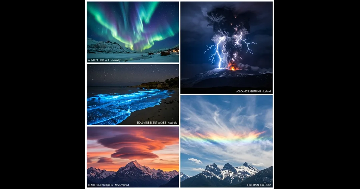 Fenômenos Naturais Raros: 15 Eventos Incríveis