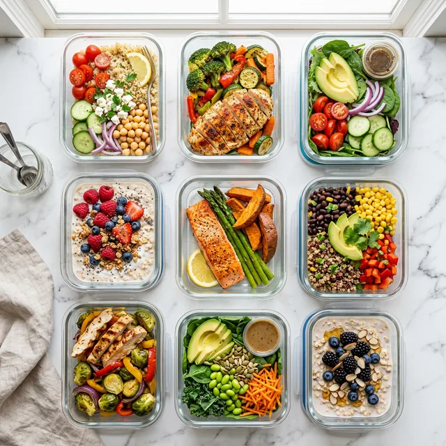 20 Receitas Saudáveis de Meal Prep Dominando o Pinterest em 2026