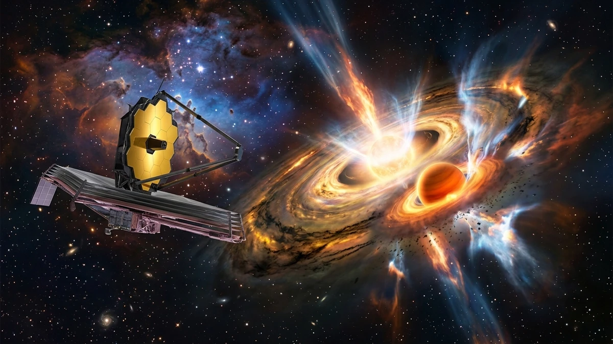 El Telescopio James Webb Revela el 'Plazo Límite' para que los Planetas Gigantes Formen sus Atmósferas