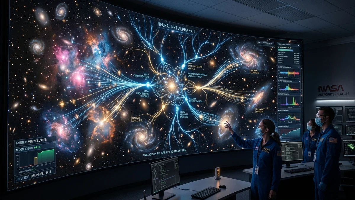 NASA Usa IA para Rastrear 150 Petabytes de Archivos Cósmicos