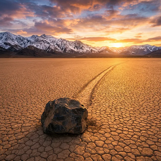As Pedras que Andam Sozinhas no Vale da Morte: O Mistério que a Ciência Finalmente Desvendou