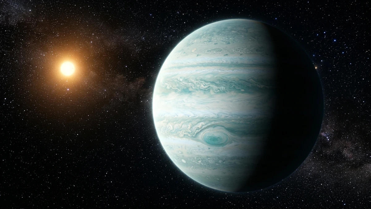 Telescópio James Webb Fotografa Diretamente o Exoplaneta Gelado 14 Herculis c
